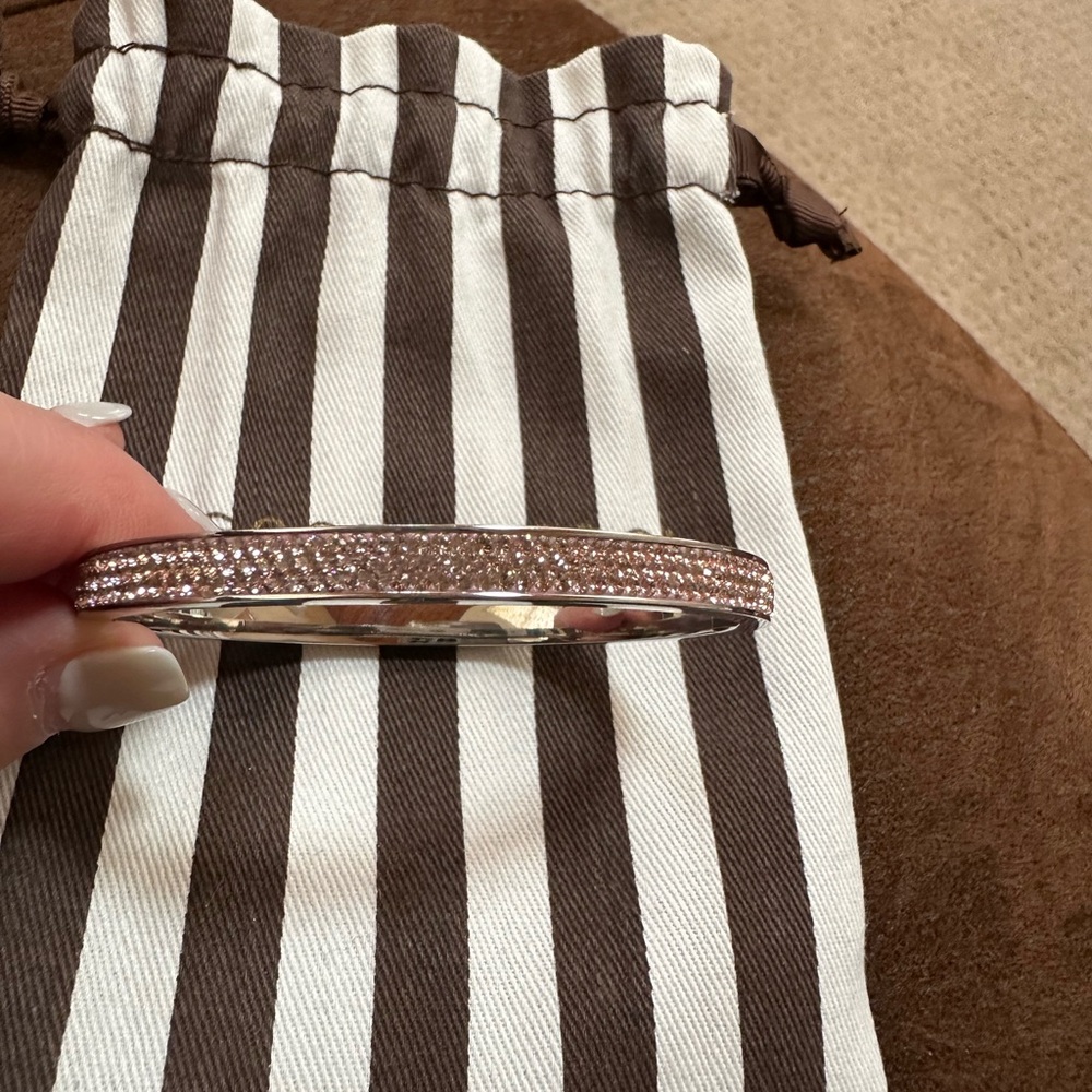 Henri Bendel pink crystal bracelet - Picture 2 of 5